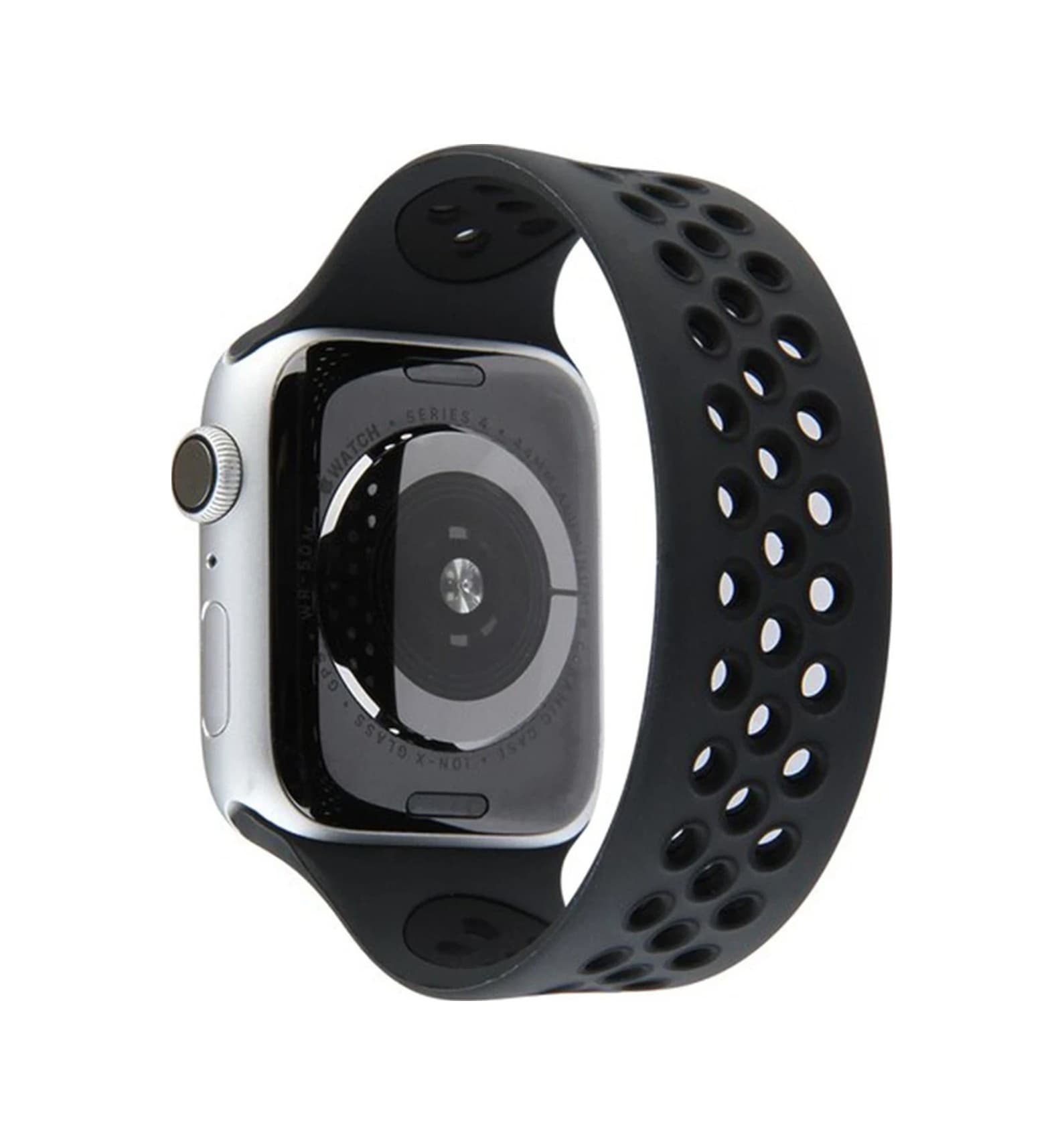 Znv Zenvia Mey İthalat Watch 38mm Ayarlı Delikli Silikon Kordon - Siyah-siyah Znv2025 Cmn