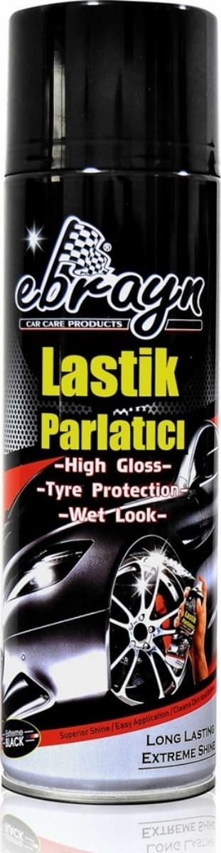 Ebrayn Premium Aerosol Lastik Parlatıcı 500 ML