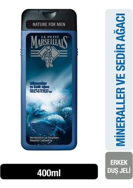 Le Petit Marseillais Duş Jeli Men Serisi Mineral Ve Sedir Ağacı