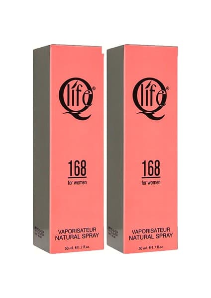 Qlife NO:168 Edc 50 ml + 50 ml 2'li Kadın Parfüm Fiyatı
