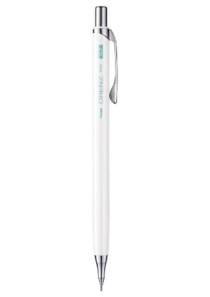 Pentel Orenz Uç Korumalı Teknik Çizim Kalemi Beyaz 0,7