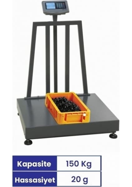 Seles Pc-L 35X40 cm 150 kg Sayıcı