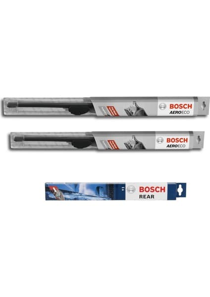 Bosch Skoda Rapid Ön Arka Silecek 2013-2020 Bosch