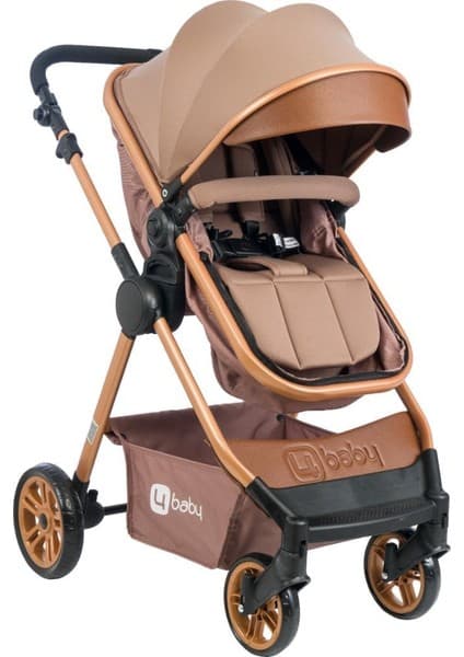 4 Baby Cool Gold Travel Sistem Bebek Arabası AB480Y