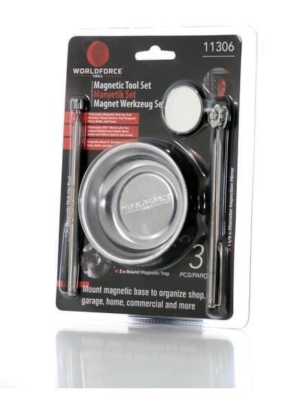 Worldforce 75MM Manyetik Paslanmaz Tepsi ve 30MM Katlanır Fiyatı
