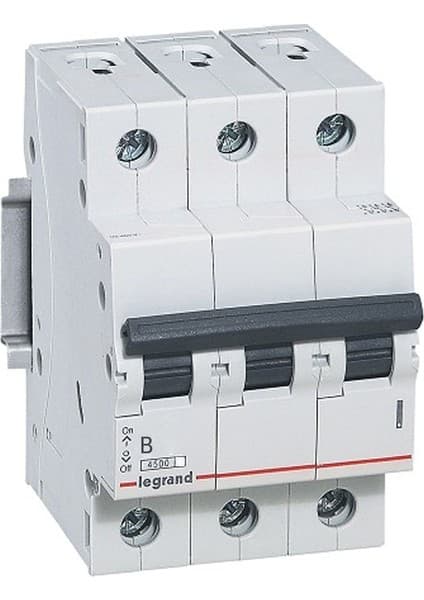 Legrand Trifaze 3X16 A B Tipi Otomatik Sigorta 4,5ka