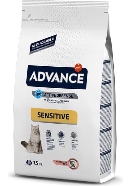Advance Adv.cat Adult Salmon Sensıtıve 1.5