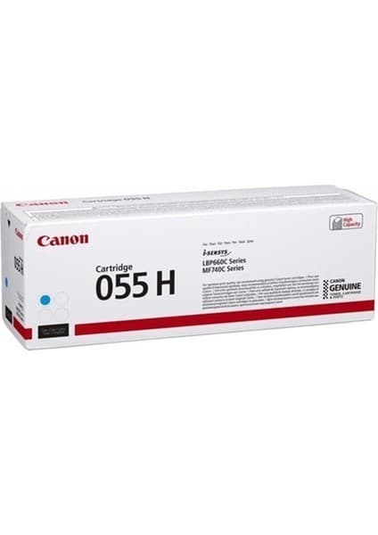 Ofispc Canon CRG-055H C Cyan Mavi Yüksek Kapasite Dmo Ozel