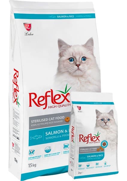 Reflex Sterılsed Fısh Adult Cat Food 2 kg