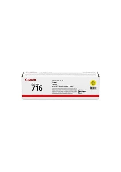 Canon CRG-716 Sarı Orjinal Toner