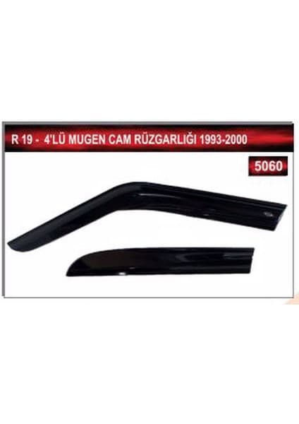 Mkm R19 4'lü Mugen Cam Rüzgarlığı