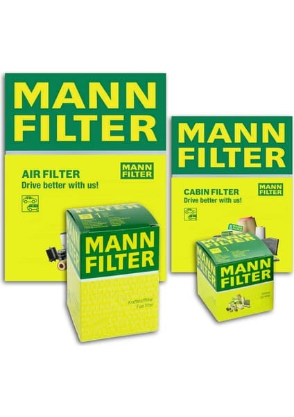 Mann Vw Passat 2.0 Tdı Mann-Filter Filtre Bakım Seti Fiyatı