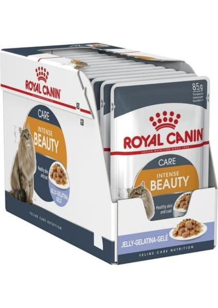 Royal Canin Intense Beauty Jelly Yetişkin Kedi Konserve 12X85