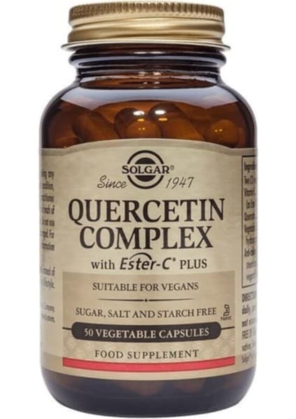 Solgar Quercetin Complex 50 Kapsül Fiyatı - Taksit Seçenekleri