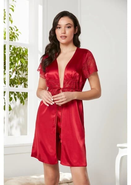 Pierre Cardin Saten Sabahlık - 1020