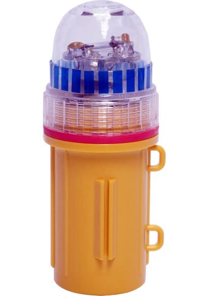 Mesan Mini Deprem İkaz Led Xenon Çakar Pilli İkaz Cihazı Ms