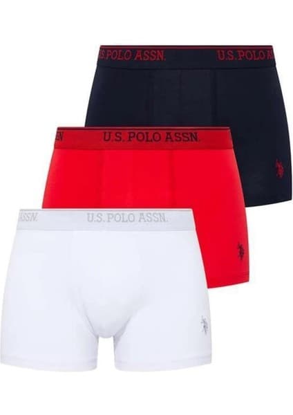 U.S. Polo Assn. 80097 Erkek 3'lü Boxer Fiyatı - Taksit Seçenekleri