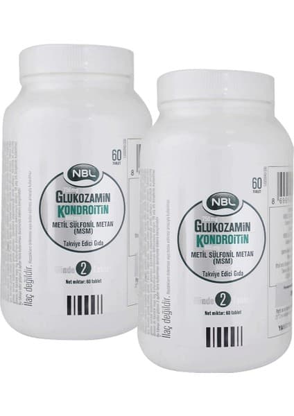 Nbl Glukozamin Kondroitin Msm 60 Tablet 2