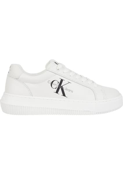 Calvin Klein Chunky Cupsole Laceup Mon Lth Kadın