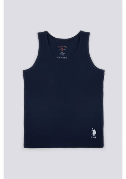 U.S. Polo Assn. Solid Color Lacivert Erkek Çocuk 2'li