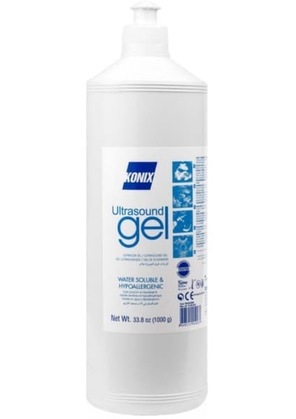 Konix 6 Adet 1 Litrelik Ultrason Jeli Konix Ultrason Jeli