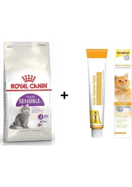 Royal Canin Sensible 33 Kuru Kedi Maması 4 kg + Gimcat Fiyatı