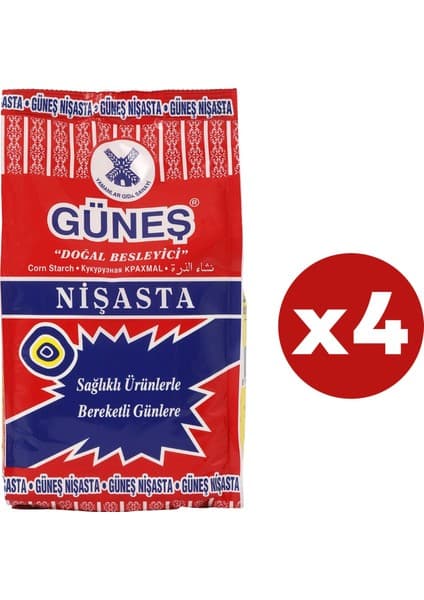 Güneş Mısır Nişastası 800 gr x 4