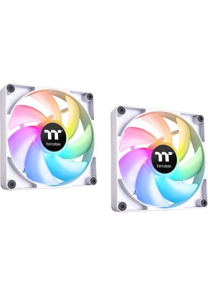 Thermaltake CT140 Beyaz ARGB Sync 2x140mm ARGB Fan Kiti