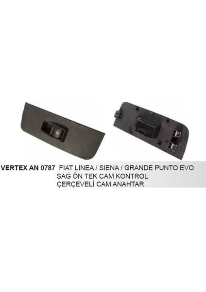Dodo Cam Anahtarı Tekli Sağ Siena Linea Grande Punto Fiyatı
