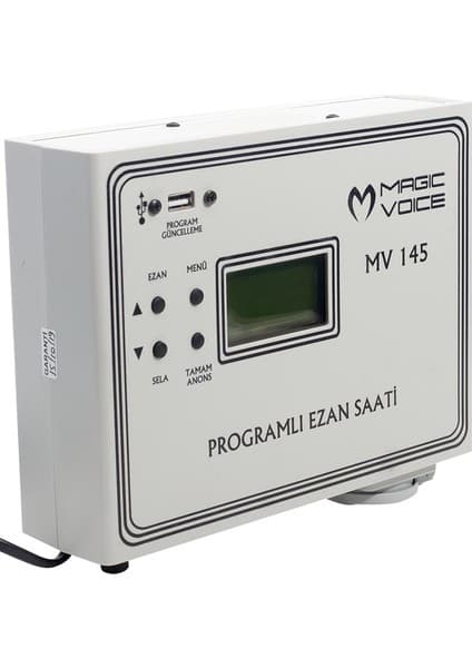 Magicvoice MV-145 3 Hocalı Programlı Duvar Tipi Ezan