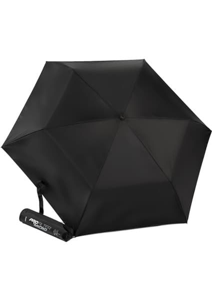 Decathlon INESIS Siyah Profilter Micro Şemsiye 91 cm Çapında Hafif ve Dayanıklı