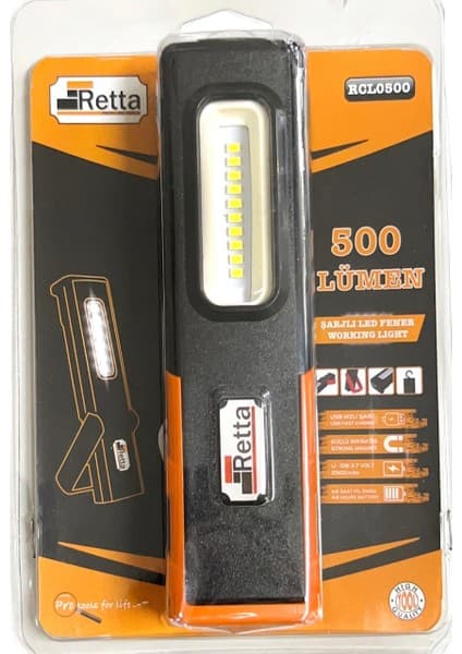 Retta RCL0500 Retta Şarjlı Led