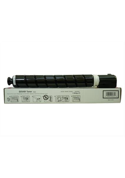 Canon C-Exv 49 Ir 3320, 3325, 3330I Siyah Toner Chipli