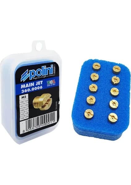 Polini 10 Jets Set Dellorto 5