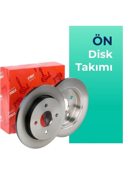 Trw Volvo S60 Ön Fren Disk Takımı