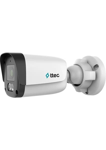 Ttec IPBM-2350M-WMS/SL 2mp 2.8mm Sabit Lens 50MT Starlight IP67 Poe H.265+ Dahili Mikrofon Bullet