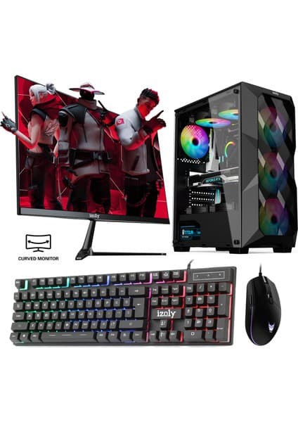 İzoly Beldum X İ3-10100F 16GB 256GB M.2 NVMe RX 580 8GB 24