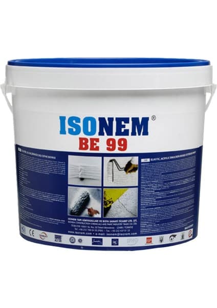 Isonem Be 99 Elastik Su Geçirmez Dış Cephe Boyası 5 kg