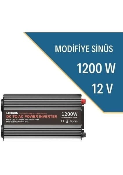 Lexron 1200W-12V MODİFİYE SİNÜS