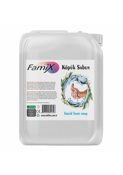 MB Flex Famix Köpük Sabun 20 kg Fiyatı - Taksit Seçenekleri