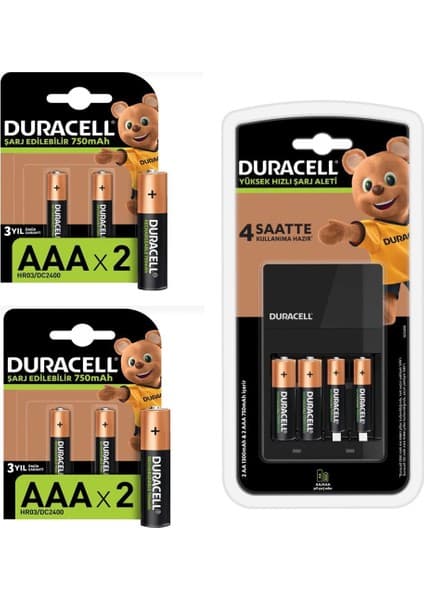Duracell Cef 14 Pilli Şarj Cihazı ve Şarj Edilebilir 2 Adet Fiyatı