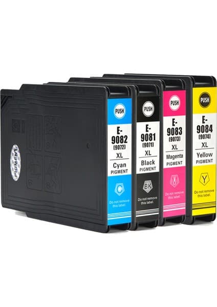 Photo Print® Workforce Pro WF-6590DWF T9081-9084XL / T9071-9074XL Kartuş Takım