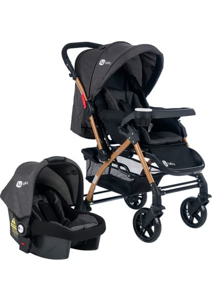 4 Baby Active Gold Travel Sistem Bebek Arabası