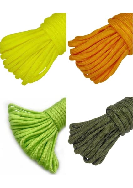 Nzf Paracord Paraşut Ipi 4 mm Pastel Renkler 4 Seçenek 550