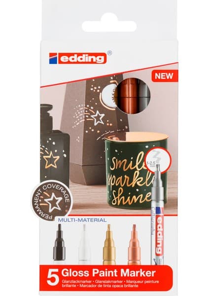 Edding Metalik Kalem Seti - 5