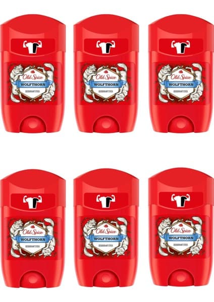 Old Spice Deo Stick 50 ml Wolfthorn x 6
