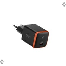 Spigen 30W USB-C Ultra Mini Hızlı Şarj Aleti PPS Super Hızlı Şarj GaN Pro Isı Düşürücü Güç Adaptörü Akım Koruma iPhone & Android & iPad & MacBook Type-C Siyah - ACH08448 (Spigen TR Garantili)