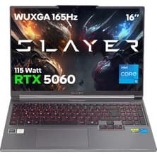 Game Garaj Slayer X5T-5060 C7 Intel Core i5 14450HX 16GB 1TB SSD RTX5060 Freedos 16" Taşınabilir Bilgisayar