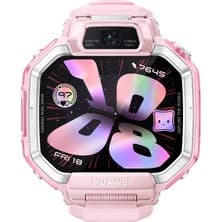 Huawei Watch Kids X1 Akıllı Çocuk Saati - Pembe, 3 yıl Garanti, 360° Dönen Çift Kamera, Hd Görüşme, Hassas Konum Takibi