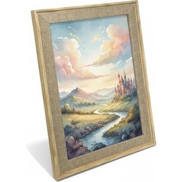 Mey İthalat Premium Serisi 20 * 30 cm Ahşap Resim Çerçevesi